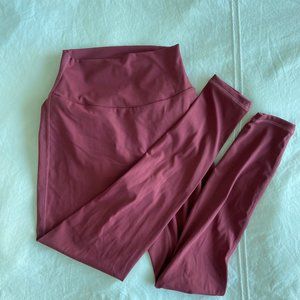 PCHEE BUM RED/DARK PINK SEAMLESS LEGGINGS W SCRUNCH BUTT